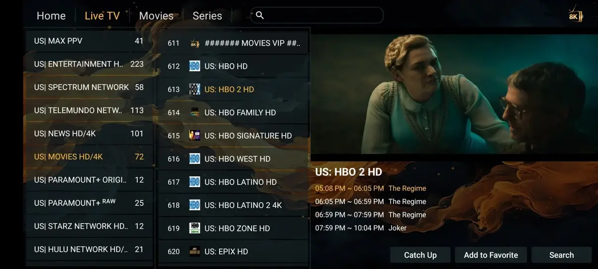 Vista previa IPTV Plaza 1