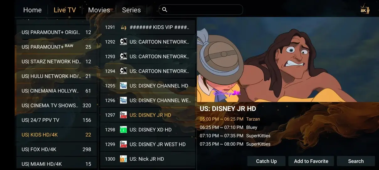 Vista previa IPTV Plaza 2