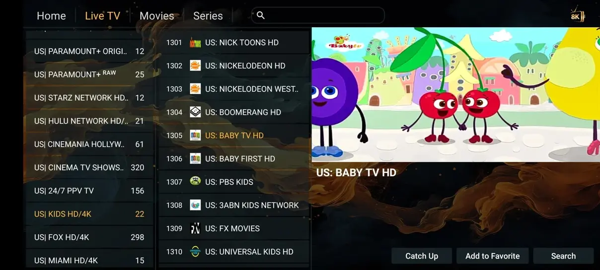 Vista previa IPTV Plaza 3