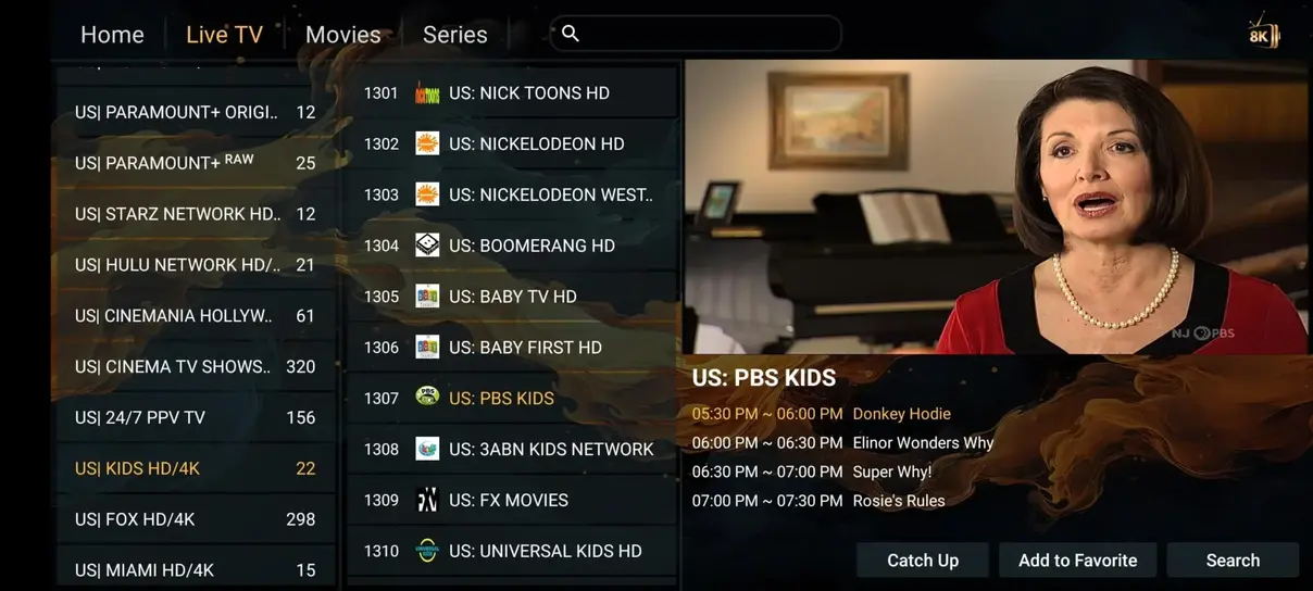 Vista previa IPTV Plaza 4