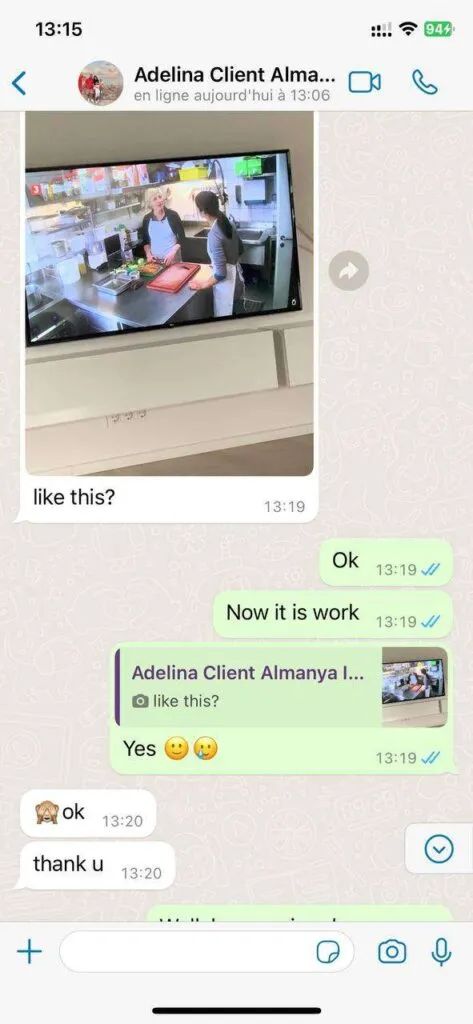 Experiencia WhatsApp IPTV Plaza 4